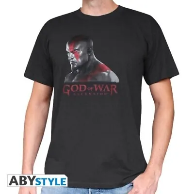 Buy Official God Of War Ascension Abystyle Kratos Logo T Shirt LARGE NEW • 17.99£