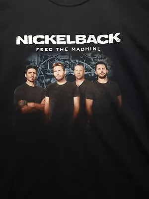 Buy NickelBack T-Shirt XL Feed The Machine Band Tour 2019 • 13.30£