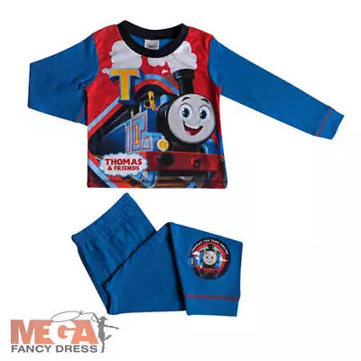 Buy Official Thomas & Friends Train Pyjamas Boys Character PJs Toddler 2-5 Years New • 7.99£