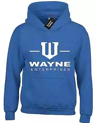 Buy Wayne Enterprises Hoody Hoodie Gotham City Bruce Superhero Top • 15.99£
