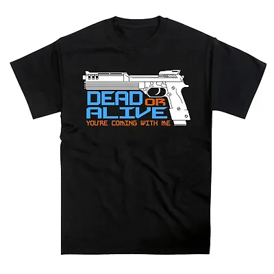 Buy Dead Or Alive Robo Cop Gun Mech 80s Movie Inspired T-Shirt • 12.95£