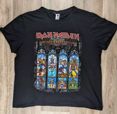Buy Iron Maiden T-Shirt Legacy Of The Beast World Tour 2022 Size XL • 19.99£