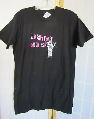 Buy NWT Hot Topic Machine Gun Kelly Black Graphic Short Sleeve T-Shirt Women's M • 4.82£