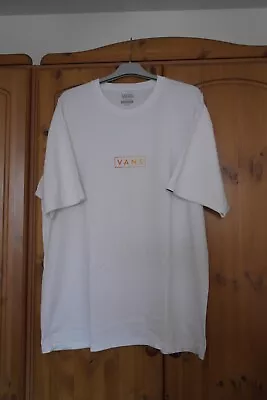 Buy Vans - White T-shirt. Men's Size - XL. • 10.99£