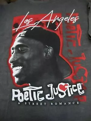 Buy TUPAC - 2021 Poetic Justice T-shirt ~Never Worn~ XL • 36.22£