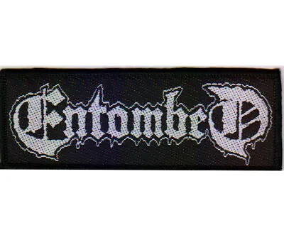 Buy Entombed Logo Patch Death Metal Official Band Merch • 5.61£
