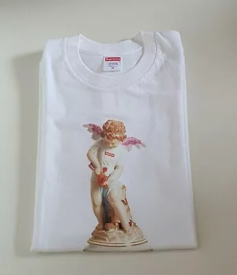 Buy SS19 Supreme Cupid Tee M Medium White T-shirt Cherub Angel • 105£