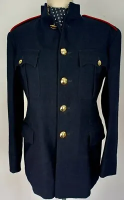 Buy Men's British Army Dress Jacket Black Tunic Formal Indie Alternative • 160£