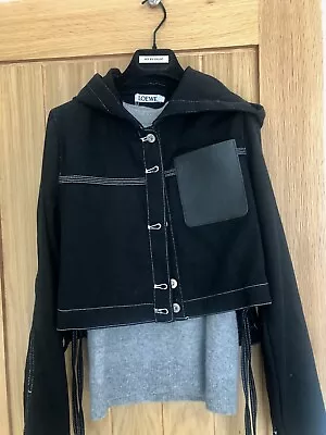 Buy Denim Jacket Black Loewe Style • 19£