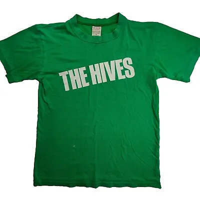 Buy The Hives T-Shirt Size Small Unisex - Vintage Single Stitch Band Merch Green Y2K • 18.84£