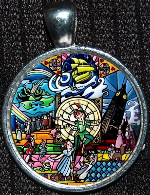 Buy Peter Pan Captain Hook Neverland Croc Wendy John Disney Pendant Necklace Jewelry • 5.63£