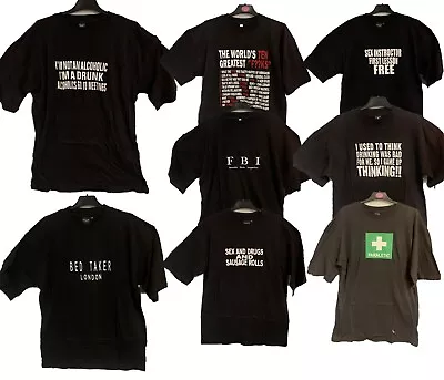 Buy Novelty Funny Rude Joke Gift Black T-Shirts Sex Instructor FBI I Lost 5 Kilo New • 2.95£