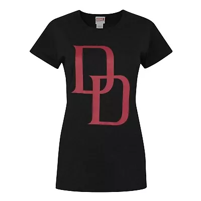 Buy Daredevil Womens/Ladies Logo T-Shirt NS8373 • 14.15£