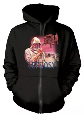 Buy Death Leprosy Zip Up Hoodie OFFICIAL • 47.99£