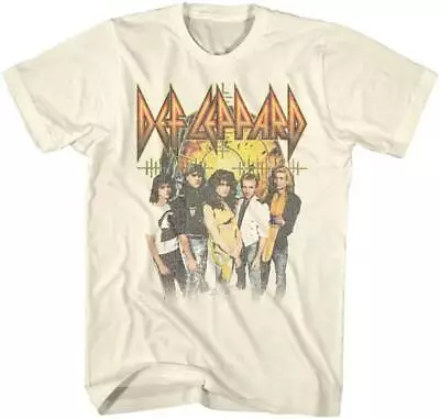 Buy Def Leppard Brittish Flag Men's T Shirt Metal Band Music Merch • 40.39£