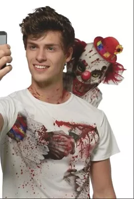 Buy #selfie Shocker Clown Tshirt Rubies • 4.79£