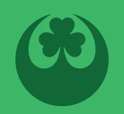 Buy Rebel Alliance St. Patrick's Day Shirt Kids Mens St Patricks Star Wars Irish • 20.17£