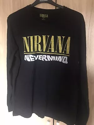 Buy Nirvana Nevermind Longsleeve T Shirt Large • 12£