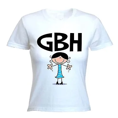 Buy GBH WOMEN'S T-SHIRT - Great Big Hugs Text Facebook Twitter - Sizes S-XL • 14.95£