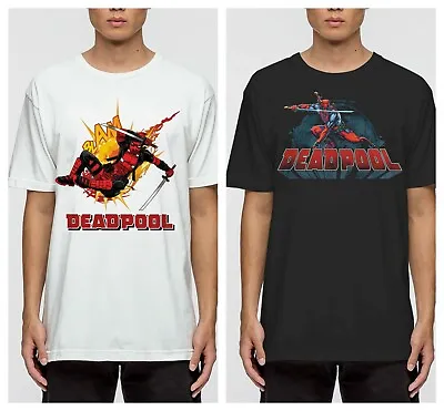 Buy Deadpool Mens T-Shirts Tops - Official Marvel Merchandise New • 6.95£