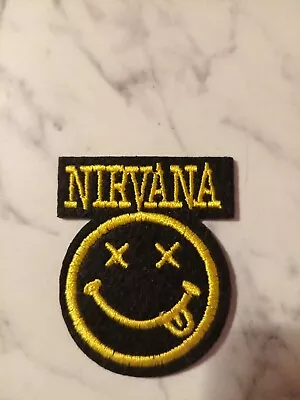Buy Nirvana Band Sew On / Iron On Embroidered Patch 😈 • 3.09£