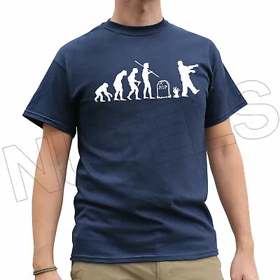 Buy Zombie Evolution Grave Undead Funny Men's Ladies Kids T-Shirt Vest S-XXL • 12.09£
