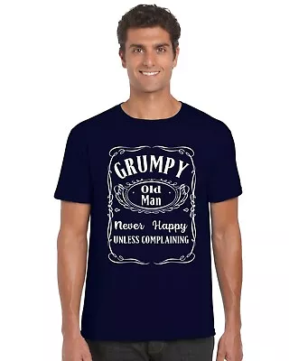 Buy Grumpy Old Man Funny Adults T-Shirt Dad Grandad Tee Top Sizes S-XXL • 9.95£