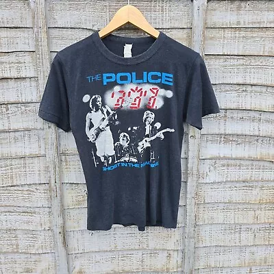 Buy Vintage 80s The Police Ghost In The Machine Winter Tour Band T Shirt 1981 • 149.99£