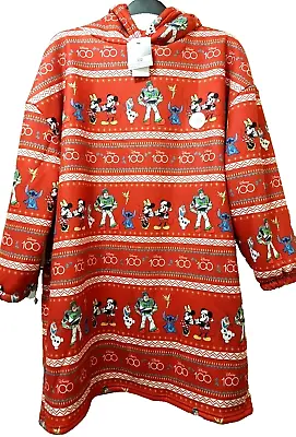 Buy SALE Mickey Mouse Disney 100 Hoodie Pyjama Loungewear Fleece Lined Warm Xmas • 25£