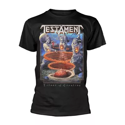 Buy Testament Titans Of Creation Official Tee T-Shirt Mens • 20.56£