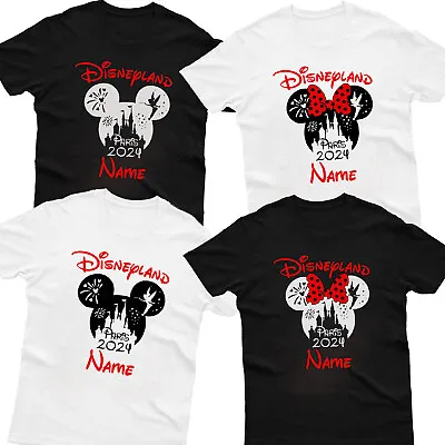 Buy Personalised Disneyland T-Shirt Paris 2024 Mickey Minnie Family Matching T Shirt • 9.49£