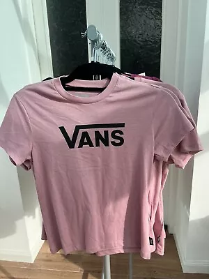 Buy Vans Girls T Shirt Large Age 12-14 • 10£