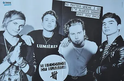 Buy 5 SECONDS OF SUMMER - A3 Poster (42x28cm) - MERCH Rare Clippings BRAVO Magazine • 12.35£