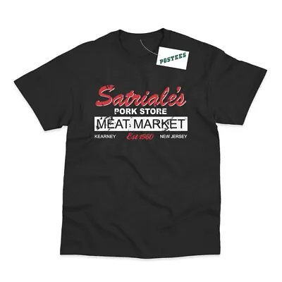 Buy Satriales Pork Store Inspired By The Sopranos Printed T-Shirt - 2 Colours • 9.95£