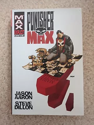 Buy Punisher Max Omnibus By Jason Aaron And Steve Dillon Omnibus OOP RARE Hardcover • 159.99£