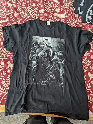 Buy Thor T Shirt From Finland Black Asatru Pagan Occult Odin Freya Baldur • 5£