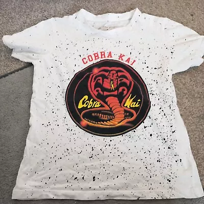 Buy Kids Cobra Kai Tshirt, Age 11 • 1.20£