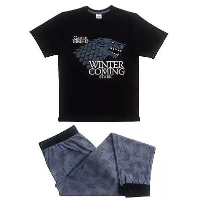 Buy Mens Adults Game Of Thrones Lounge / Pyjama Set  Winter Is Coming New Winter • 12.99£