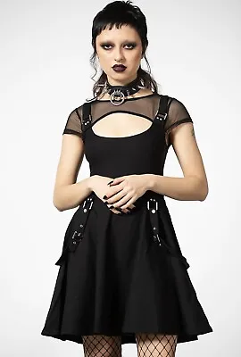 Buy Killstar Kounter Kulture Dress, Size L, Gothic Dress, Goth, Gothic Clothing • 44.95£