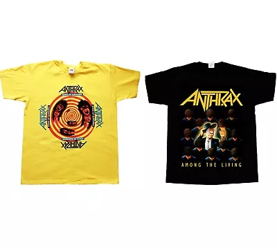 Buy Anthrax Among The Living State Of Euphoria New Short/long Sleeve T-shirt • 19.19£