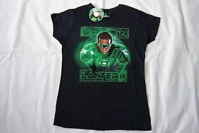 Buy Green Lantern Leaping Punch Ladies Skinny T Shirt New Official Dc Comics  • 7.99£
