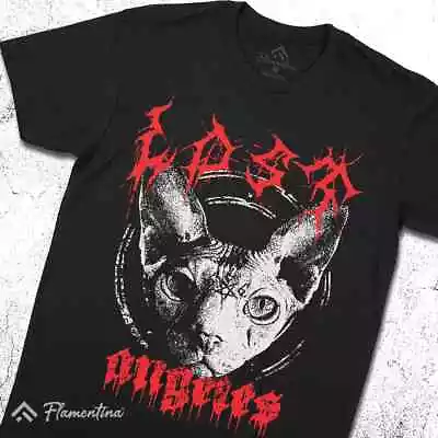 Buy Metal Sphynx Cat T-Shirt Music Horror Tattoo Death Mask Cross Kitten Puss P974 • 9.99£