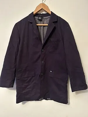 Buy Mens Navy Jacket Twill Size Large 40 Cotton Traders • 14.99£