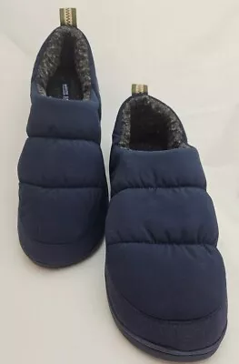 Buy White Stuff Mens Slippers Size Large Padded Blue New Comfortable  • 20£