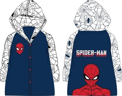 Buy Boys Kids Children Spider-Man Raincoat Jacket Waterproof Hooded Age 8-9 Yrs • 10.90£