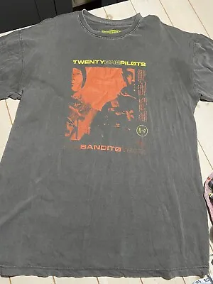 Buy 21 Pilots Bandito Tour Print T-shirt Size Xl • 14.41£