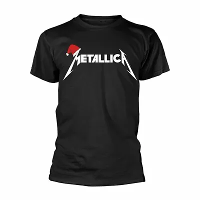 Buy Mettalica Men's Black T-shirt Santa Hat Excellent Condition • 13.99£