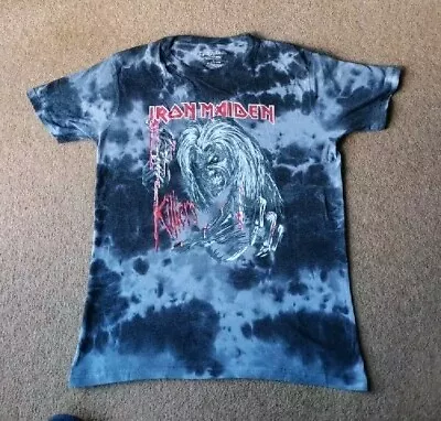 Buy Iron Maiden Killers Dye Wash T-shirt Medium • 10£