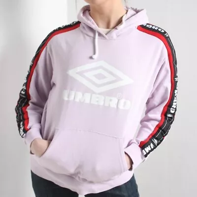 Buy Umbro Spellout Sweatshirt Hoodie Pink - Size Large L - W1H4  • 9.99£
