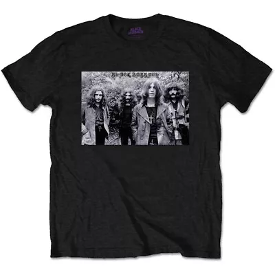 Buy Black Sabbath Group Shot Tshirt-black-medium Rock Metal Thrash Death Punk • 11.40£